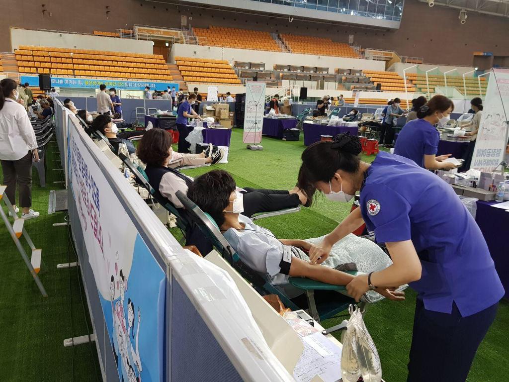 shincheonji donating plasma