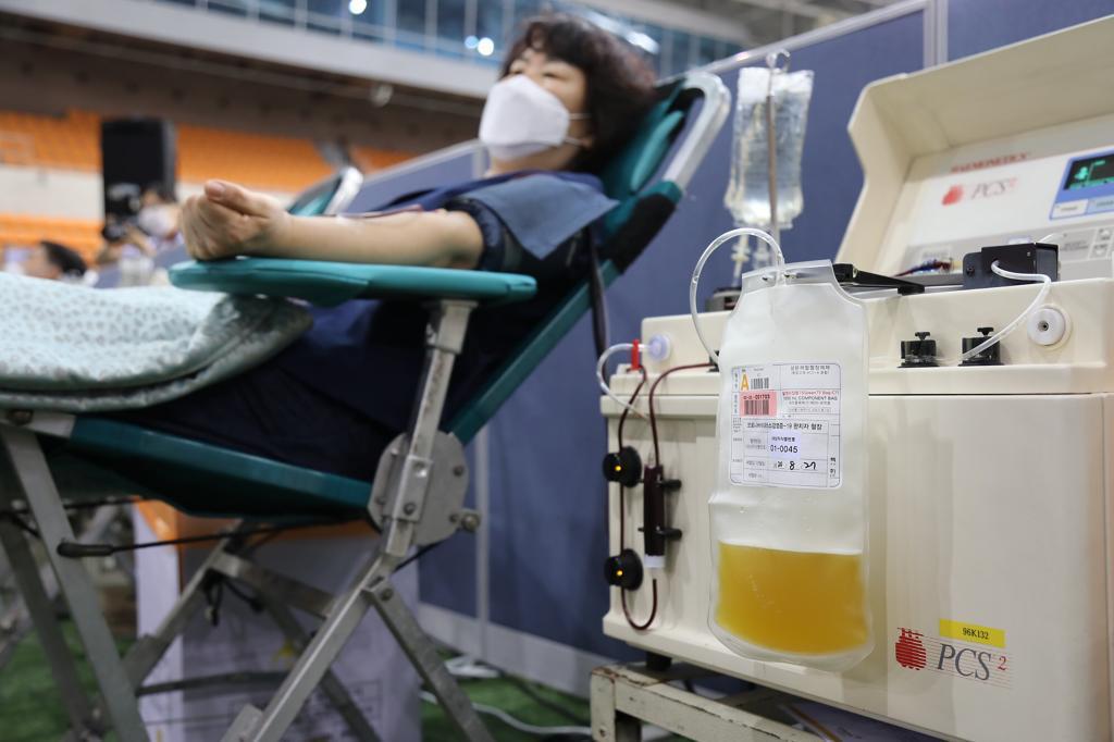 shincheonji donating plasma