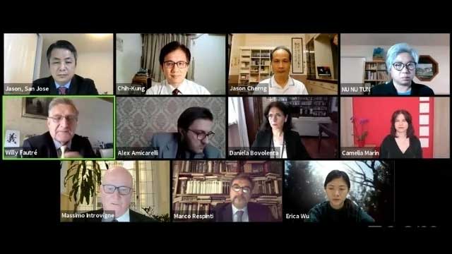A view of the Webinar