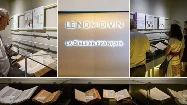 Permanent exhibition Le nom divin et la Bible en français