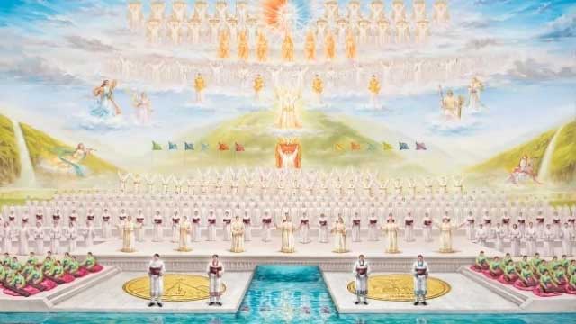 An artistic rendering by Shincheonji of the New Jerusalem