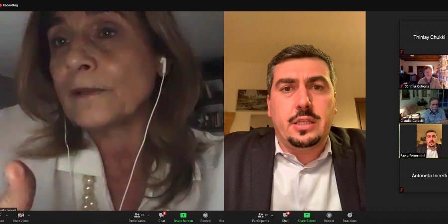 On. Antonella Incerti and On. Paolo Formentini