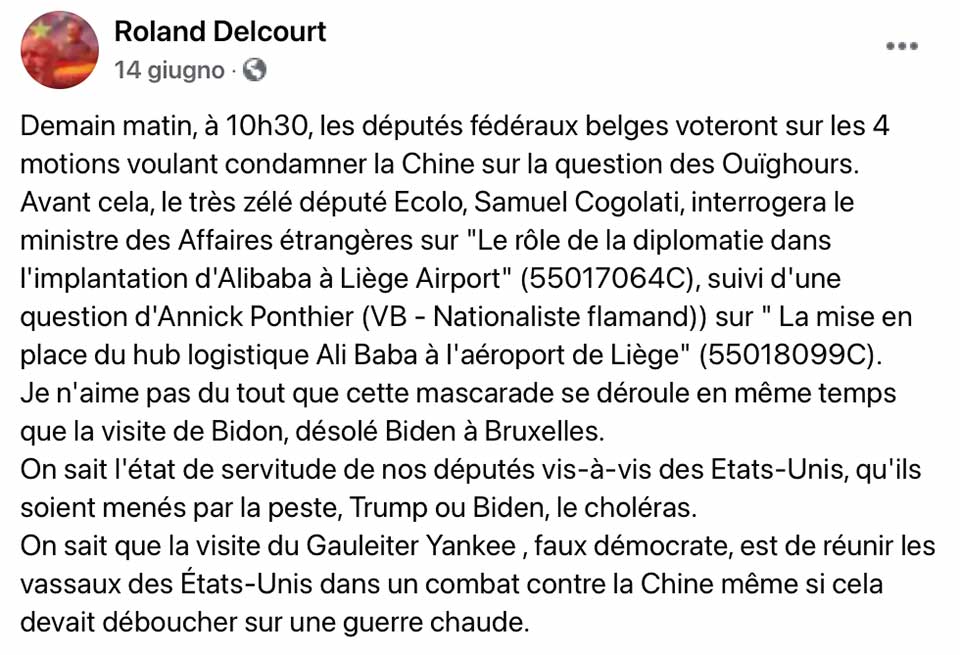 post by Roland Delcourt