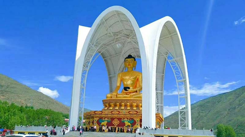 Buddha statue in Drago County