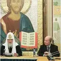 Massimo Introvigne in Moscow with Patriarch Kirill