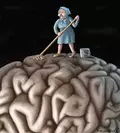 Brainwashing cartoon