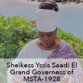 Sheikess Yssis Saadi El, Grand Governess of MSTA-1928