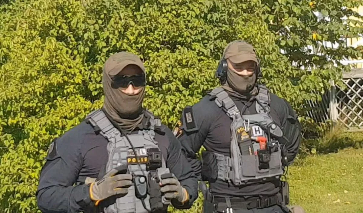 Agenti SWAT svedesi