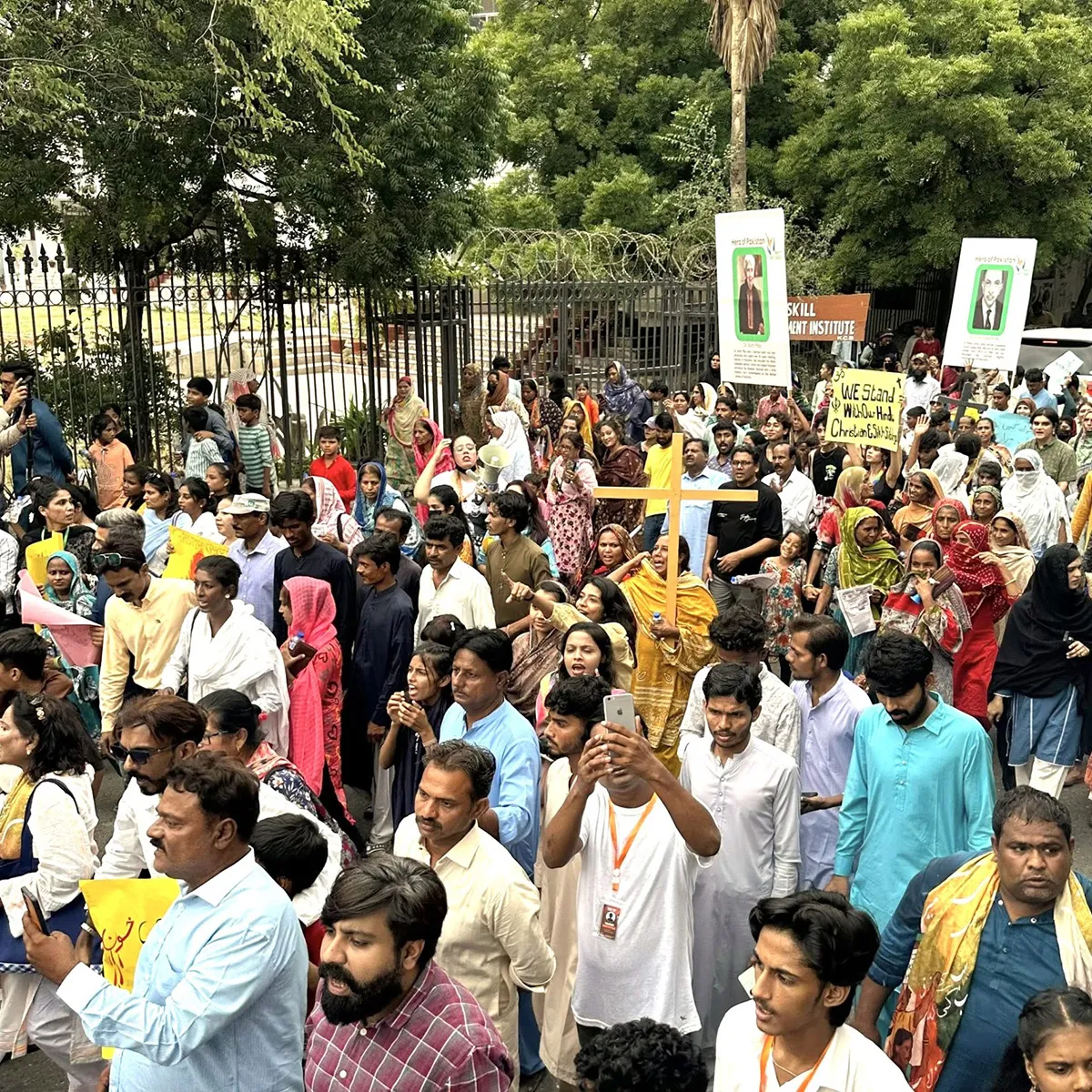 Minorities Rights March in Karachi Pakistan on Aug.-10-2025
