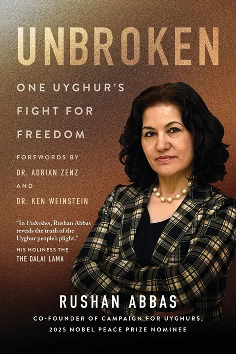 Unbroken by Rushan Abbas, cover