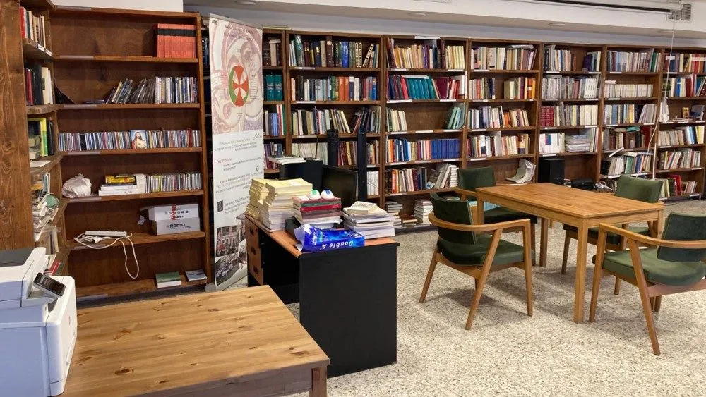 The monastery's library