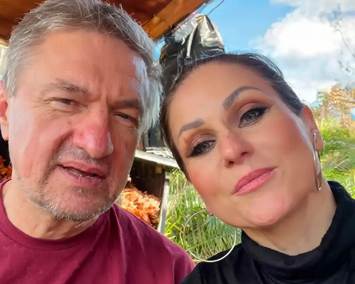 Rudnev and his wife Tamara